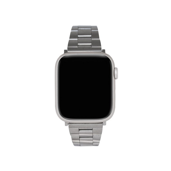 로이드 애플워치 4245mm 호환 베이직 슬림핏 스테인리스 실버 스트랩 LL1T22503PSS