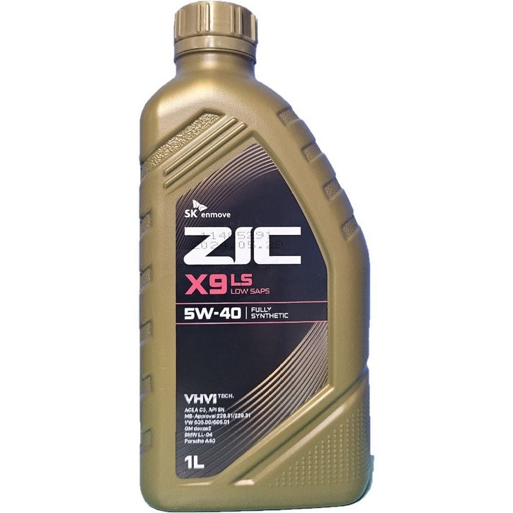 ZIC 지크 X9 LS 5W40 1L 12개
