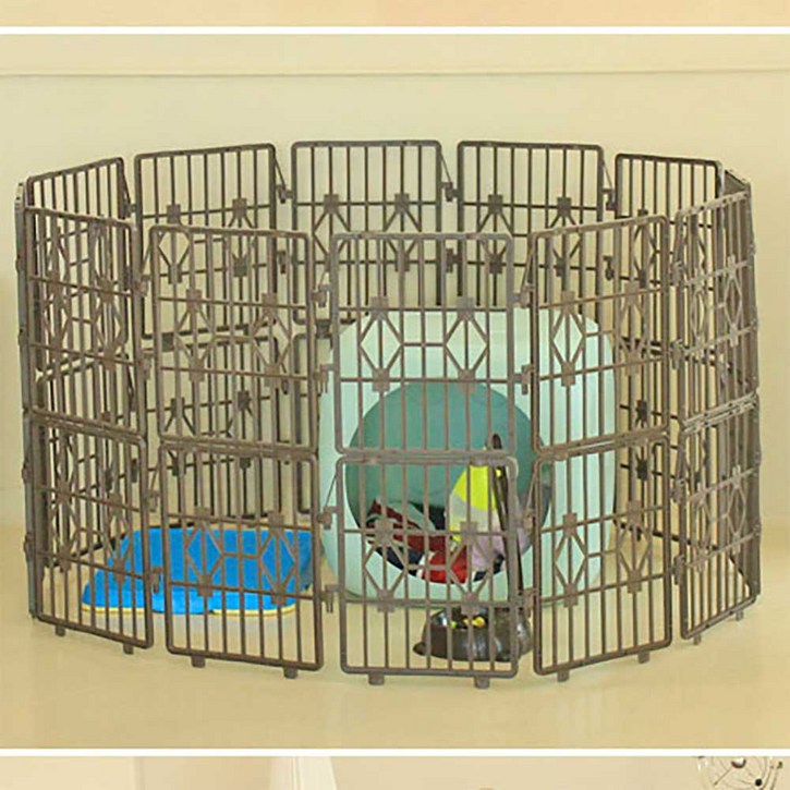 내품애 친환경 강아지울타리 소형 24피, 핑크