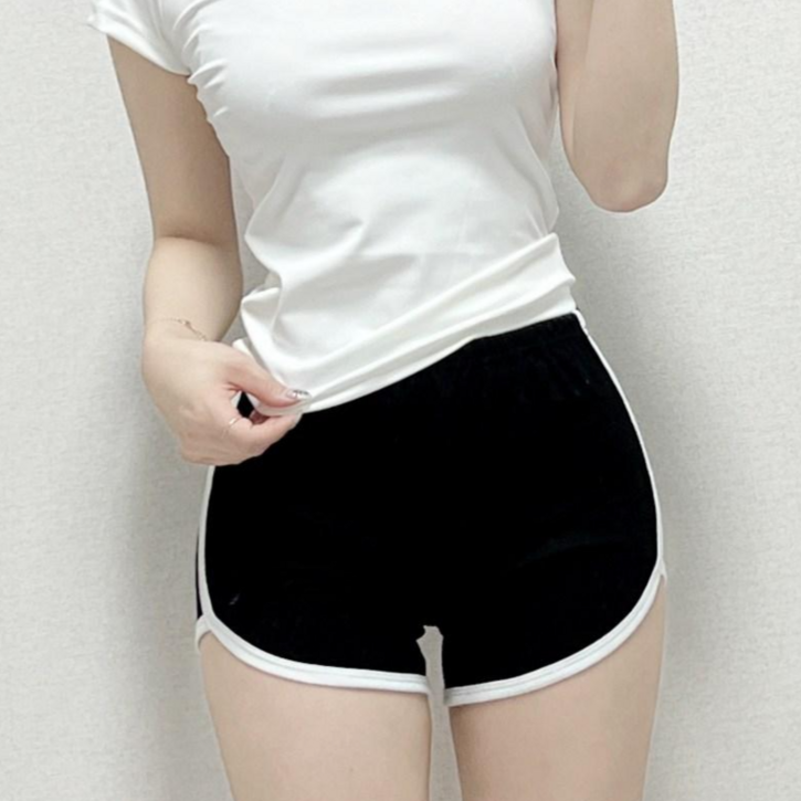 트리니 여성용 돌핀팬츠 트레이닝복 편한 여름 반바지
