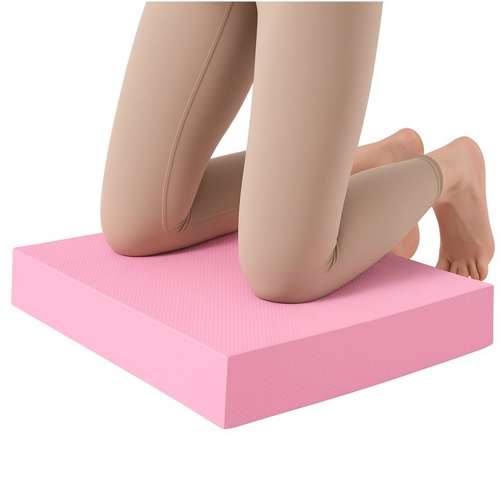 대한만물상 밸런스 헬스 요가 매트 밸런스패드 운동매트 트레이닝 홈트 필라테스 다양한 컬러, 밀레니엄 핑크, 1개