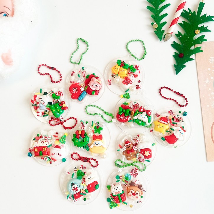 크리스마스데코텐만들기10종세트