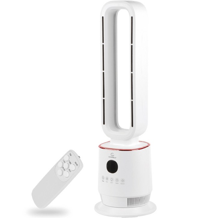 코멜리 PTC 날개없는 타워팬 온풍기 전기히터, CYH2200PTC, 단일색상