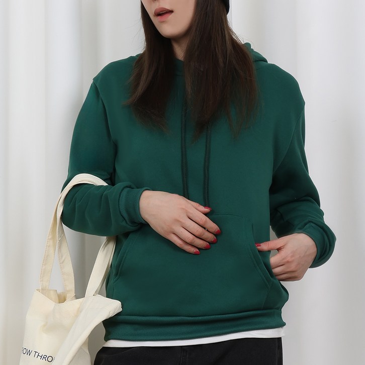 엘쏘 클래식 맨투맨 긴팔 여성 후드티