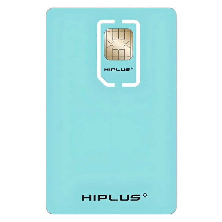 하이플러스 SIM 하이패스 자동충전카드, 티파니블루, 단품