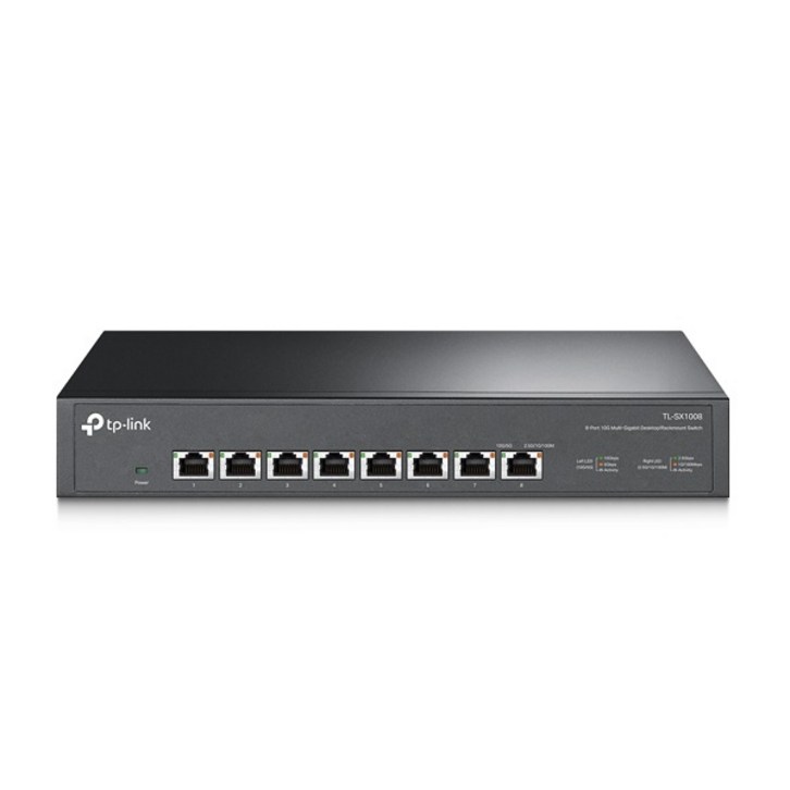 티피링크 8포트 10G 데스크톱 / 랙 마운트 스위치, TL-SX1008