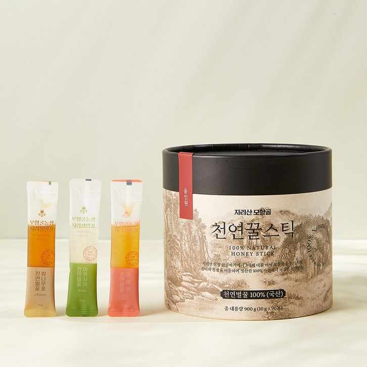 지리산모향골 천연 꿀스틱 90포 올인원 3종아카시아, 야생화, 밤 30포씩 허니 스틱 답례품 선물 원산지국산 지리산모향골 천연 꿀스틱 90포 올인원 3종아카시아, 야생화, 밤 30포씩 허니 스틱 답례품 선물 원산지국산