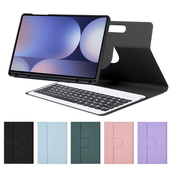 삼성 갤럭시탭 S10 FE 플러스 13.1인치 마그네틱 키보드 S펜수납 케이스, 블랙