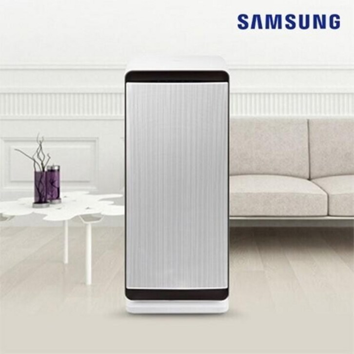 삼성전자 무풍 큐브 공기청정기 AX100N9080WD 2등급 30평형 , 단품없음, 화이트