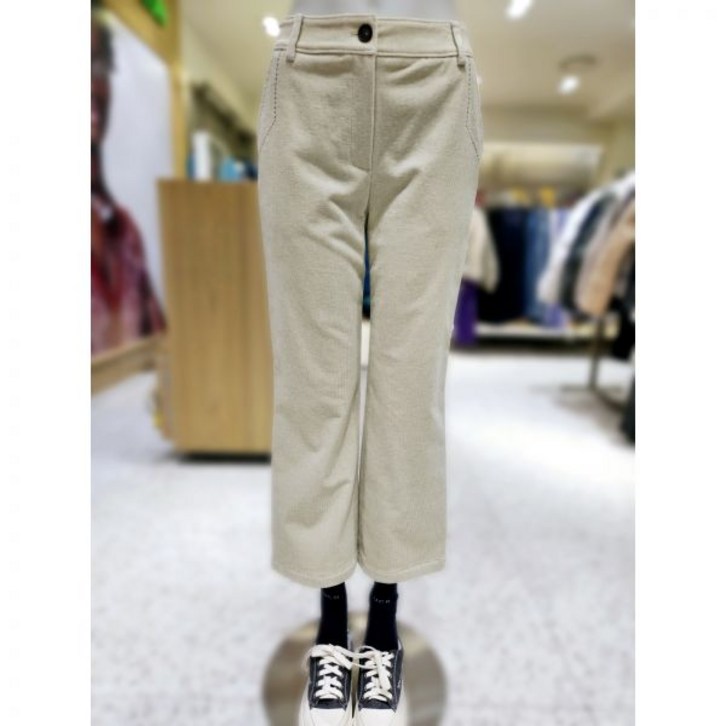 백화점 베네통 크런키 밴딩 일자 팬츠 BAPTA8461 아울렛