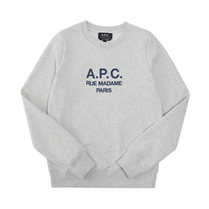 A.P.C. 아페쎄 COEZD F27561 PAA HEATHERED ECRU 여성 맨투맨