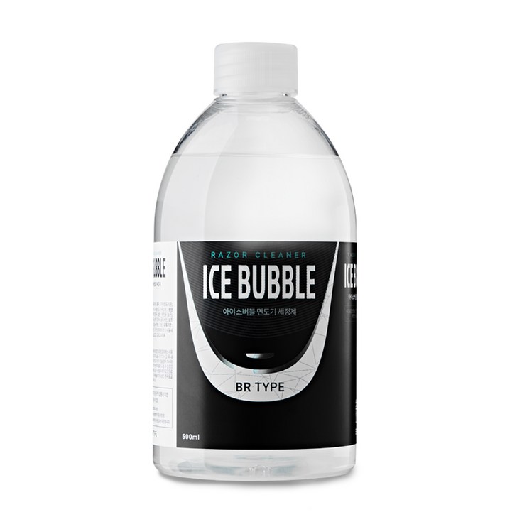 아이스버블 브라운 호환 BR타입 면도기세정액 500ml, 단일상품, 단일색상