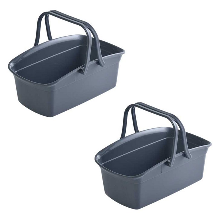 팬톤홈퍼니싱 국내산 물빠짐 좋은 다용도 목욕 바구니 2p