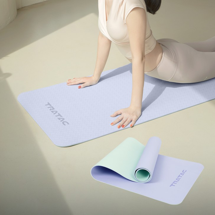 트라택 TPE 리버서블 요가매트