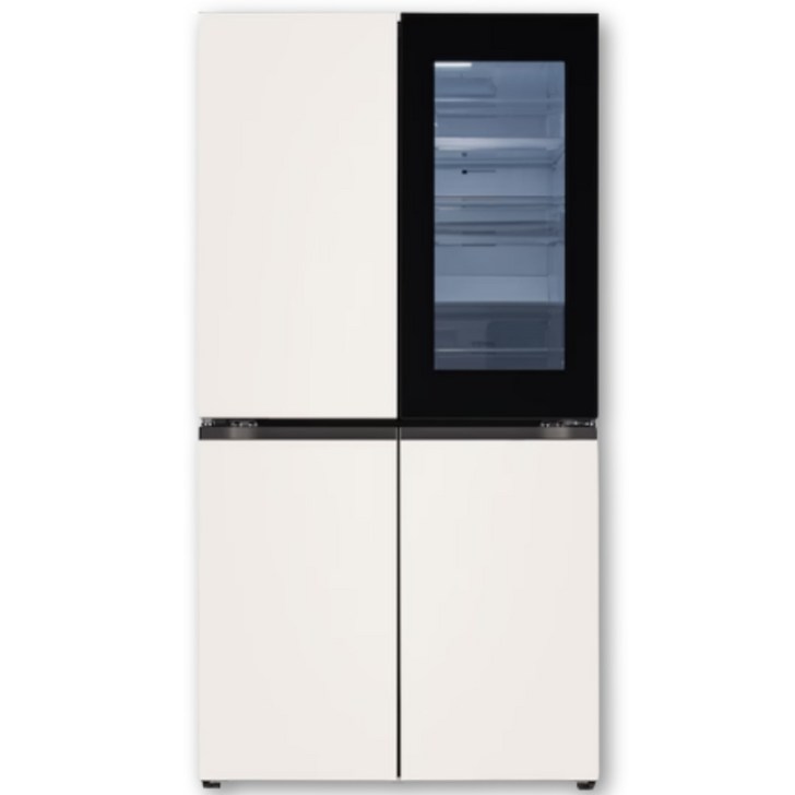 LG 디오스 노크온 870L 오브제컬렉션 4도어 냉장고 T873MEE312