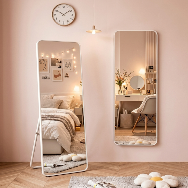 온리브온 스탠드 벽걸이 겸용 전신거울