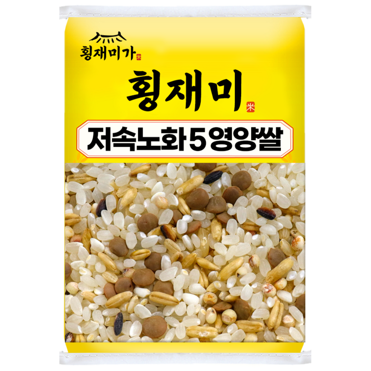 횡재미가 저속노화 5곡쌀 20kg, 단품, 1개, 20kg