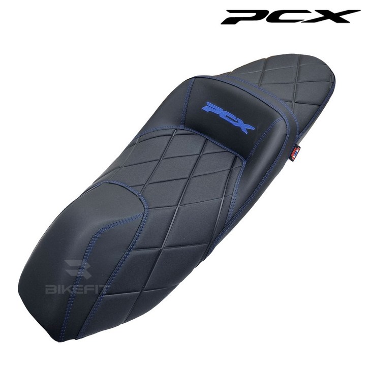 PCX 튜닝 버킷시트 커버 커스텀 시트교체 스티치 1824년, 1개