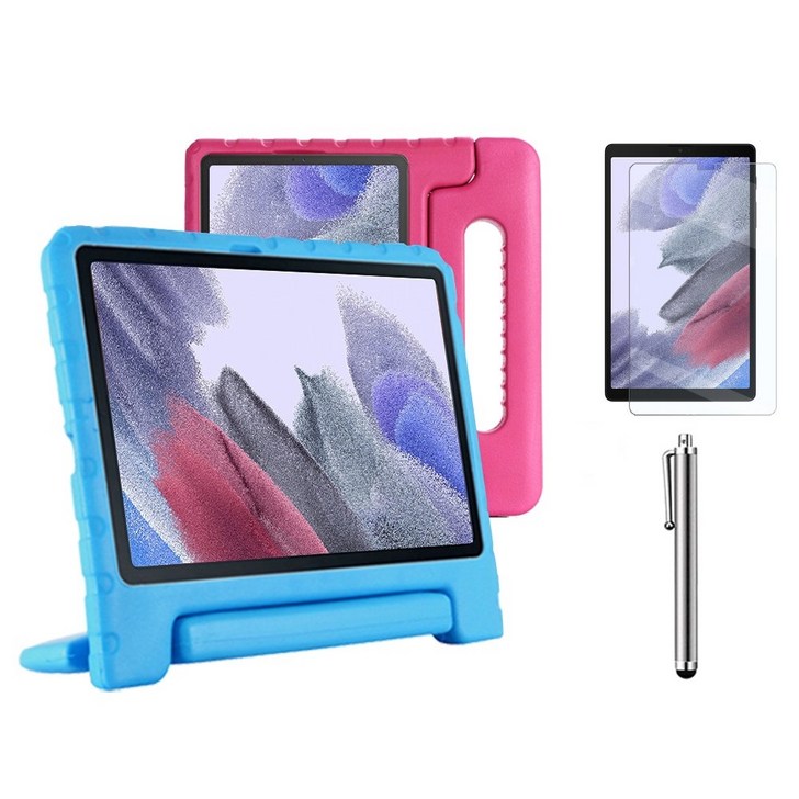 갤럭시탭A7 라이트 Lite 8.7 호환 에바폼 커버 케이스액정필름터치펜 SMT220 T220N T225 T225N 케이스나라