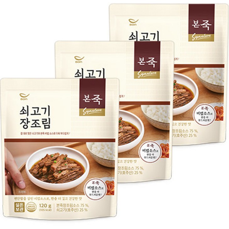 본죽 본 쇠고기 미니 장조림
