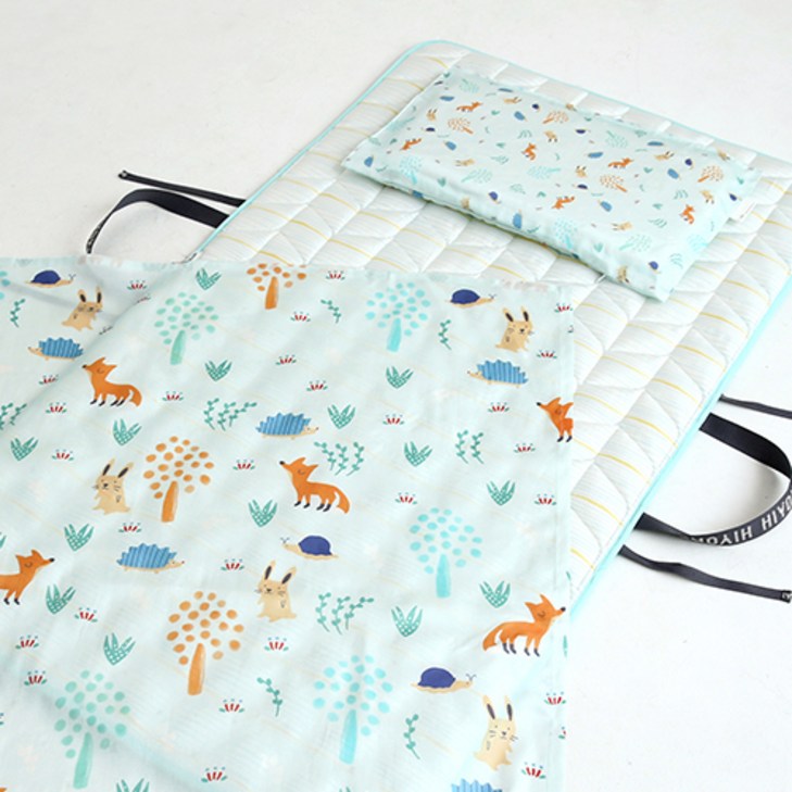 히요코베이비 컴팩트 여름 낮잠이불 4종 세트 분리형