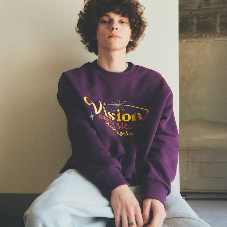 비전스트릿웨어 Shine Logo Crewneck 맨투맨 VS2203CR04 비전스트릿웨어 Shine Logo Crewneck 맨투맨 VS2203CR04