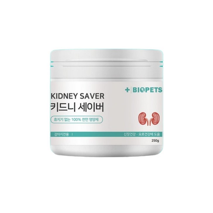강아지 신장 영양제 방광염 신부전 요로 결석 방광 키드니세이버 1개입, 1개