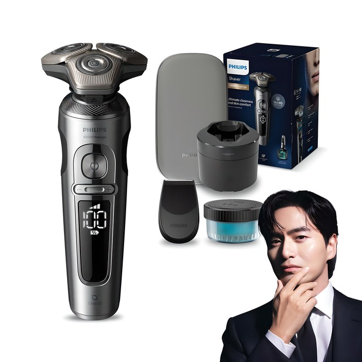 필립스 SkinIQ 9000 프레스티지 시리즈 전기면도기