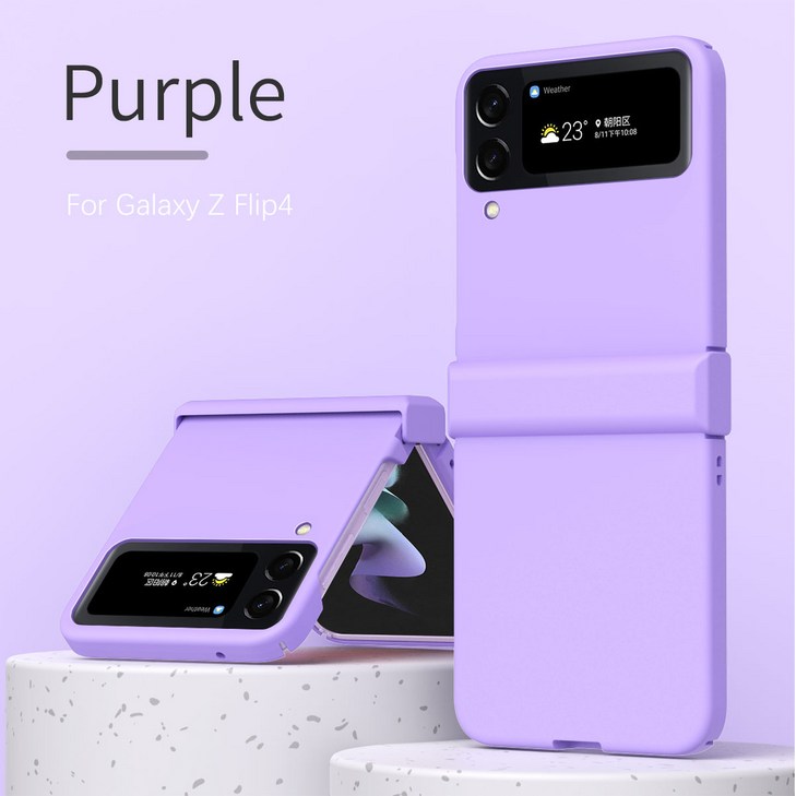 핀흔HK 갤럭시 Z 플립4 5G 케이스 커버 PC 재질 핀흔HK 갤럭시 Z 플립4 5G 케이스 커버 PC 재질