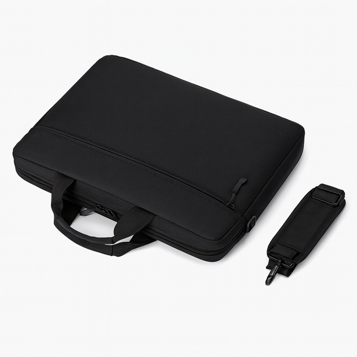 율럽 대용량 노트북가방 서류가방, 블랙, 1개