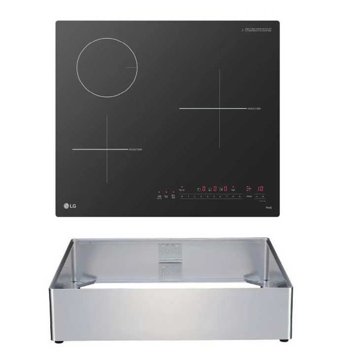 LG전자 디오스 하이브리드 빌트인 인덕션 3구  프리스탠딩 케이스 15cm 방문설치