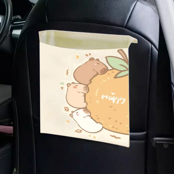 어반카 차량용 무지 캐릭터 일회용 쓰레기봉투 100p