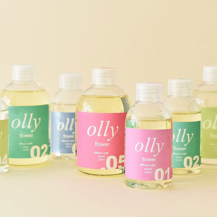 올리 디퓨저 리필 250ml 디퓨저리필, 1개, 클린웜코튼, 250ml