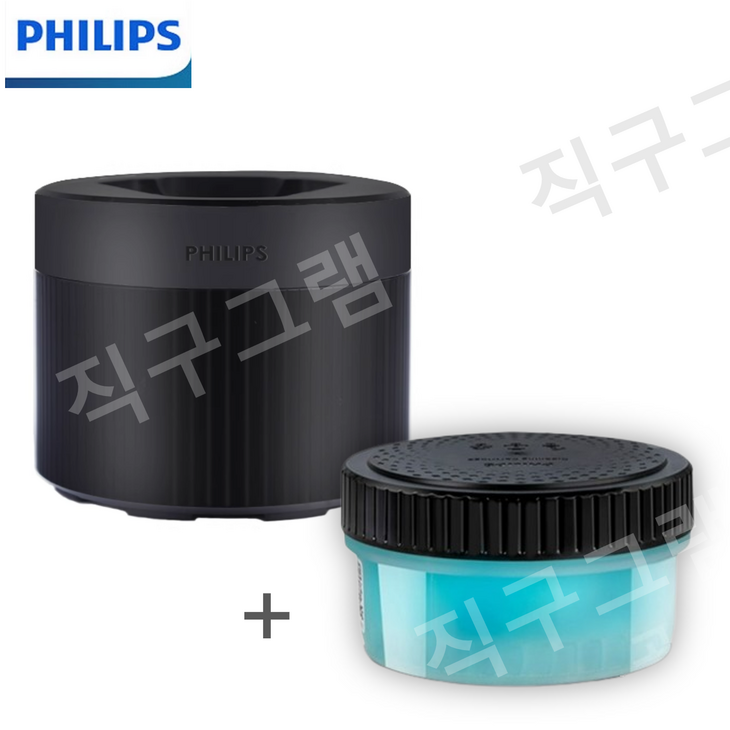 [공감배송] 필립스 전기면도기 세척기 무선 자동 클렌징팟 S5000 S7000 S9000 SkinIQ전용