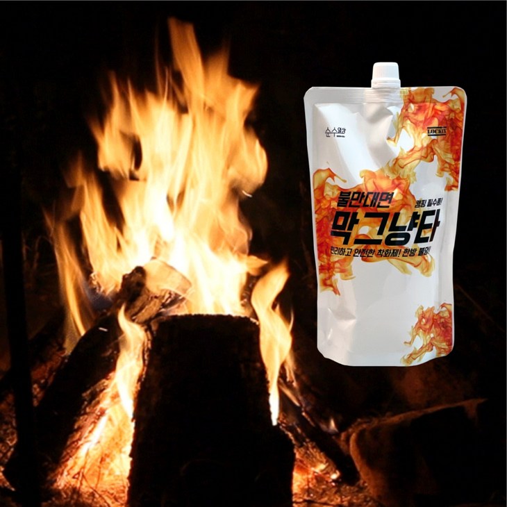 순수일상 막그냥타 착화제 500ml 6개 파우치형, 6개, 500ml