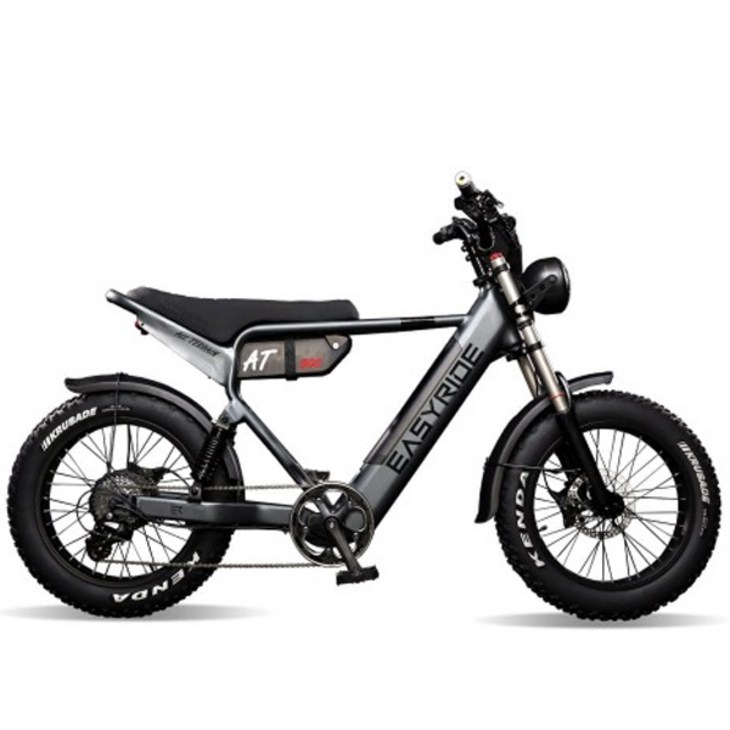 이지라이드 올터레인 ALLTERRAIN 전동자전거 48V 500W 15Ah, 올터레인 블랙 조립헬멧, 알루미늄