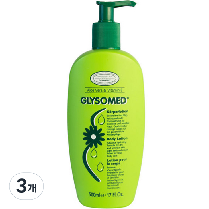 글리소메드 바디로션, 500ml, 3개