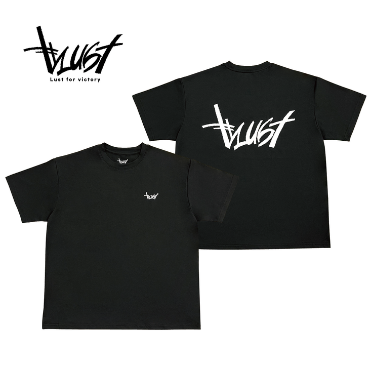Vlust 브이러스트 시그니처 로고 오버핏 반팔 티셔츠 VLC-23DT01 BK