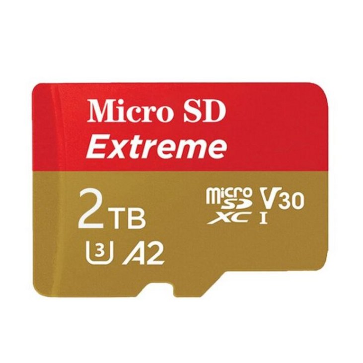 미니 SSD 카드 고속 마이크로 SD 2 테라바이트 100 실제 용량 / TF 플래시 메모리 1 전화/컴퓨터/카메라 무료 배송
