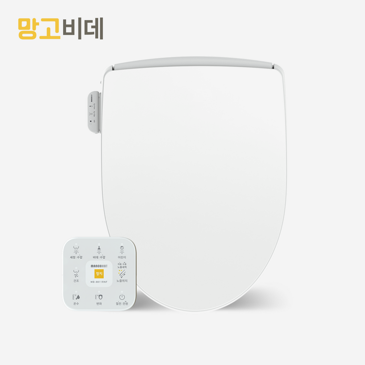 COUPANG 단독 망고비데 24년형 리모컨 터치형 IPX5방수 직수 비데 MB8811RNF COUPANG 단독 망고비데 24년형 리모컨 터치형 IPX5방수 직수 비데 MB8811RNF