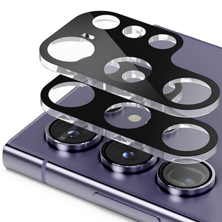 신지모루 빛번짐 방지 카메라 렌즈 강화유리 휴대폰 보호필름