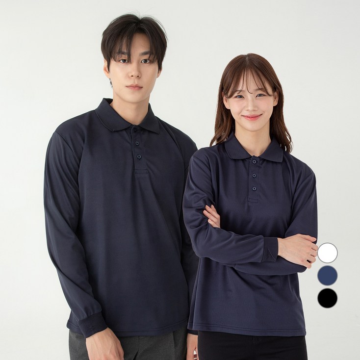 캐럿 남녀공용 기능성 퀵드라이 쿨링 카라 긴팔 티셔츠 캐럿 남녀공용 기능성 퀵드라이 쿨링 카라 긴팔 티셔츠
