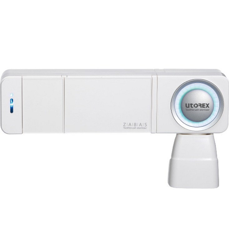 유토렉스 자바스 벽걸이 헤드형 칫솔 살균기 UTC52AW, UTC52AW, 혼합색상