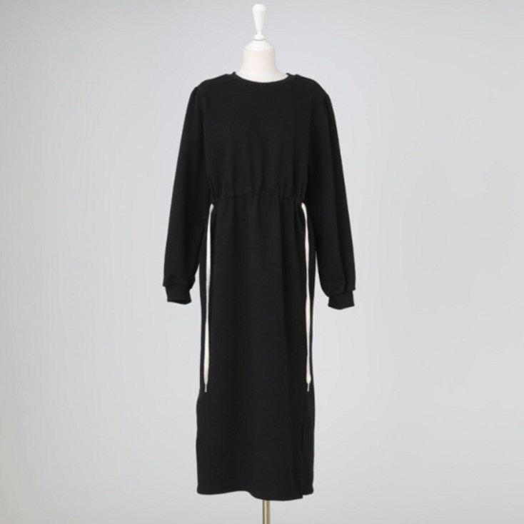 슈가펀 플로나 코튼 스트링 원피스