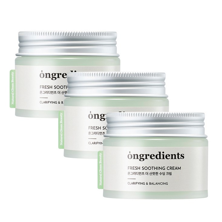 보습진정 온그리디언츠 더 산뜻한 수딩크림 50ml, 15개, 50ml 보습진정 온그리디언츠 더 산뜻한 수딩크림 50ml, 15개, 50ml
