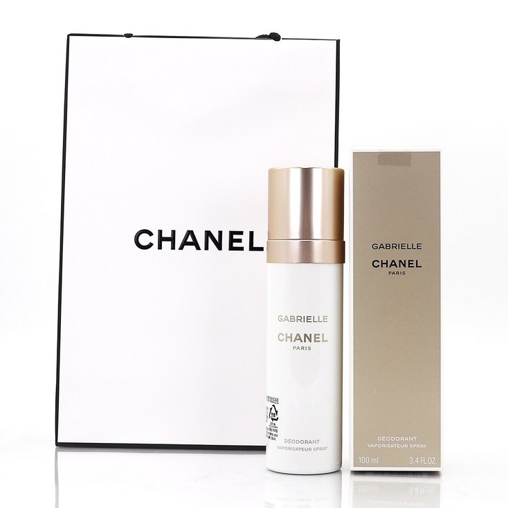 정식 한글라벨 백화점제품 샤넬 가브리엘 데오드란트 스프레이, 쇼핑백동봉