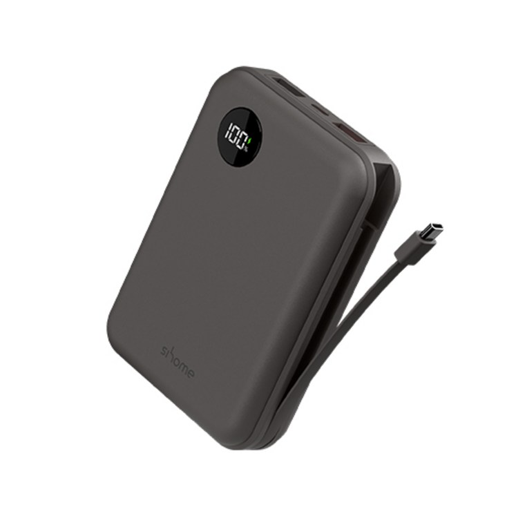 시홈 22.5W 고속충전 대용량 휴대용 보조배터리 20000mAh, 모카브라운, SHFB2Y 시홈 22.5W 고속충전 대용량 휴대용 보조배터리 20000mAh, 모카브라운, SHFB2Y