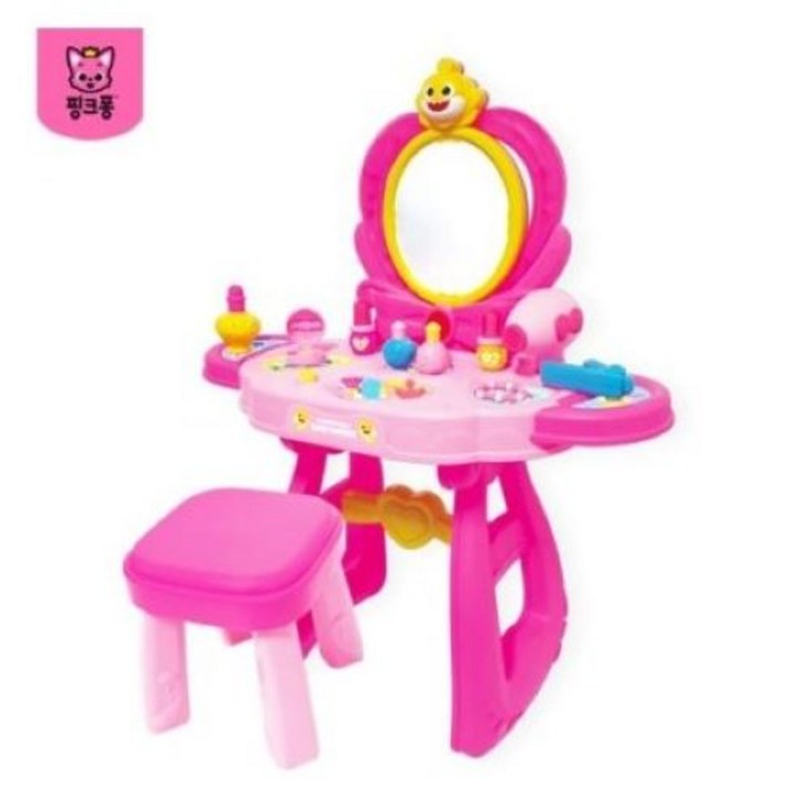 핑크퐁 아기상어 노래하는 화장대 역할놀이 여아선물 장난감