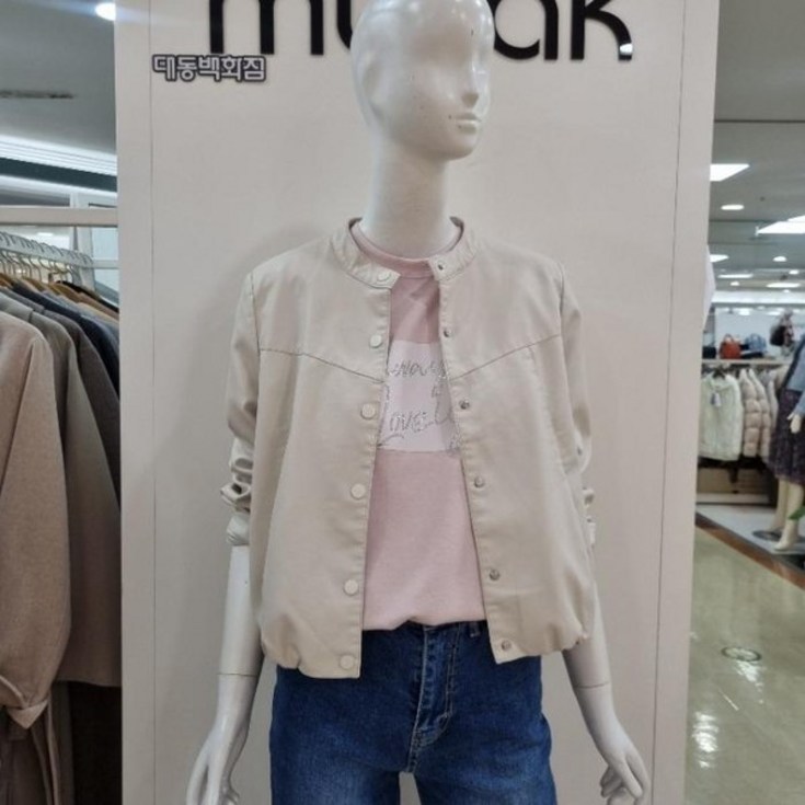 무자크 DP01 레더라운드 소프트재킷 Mn7wlj04