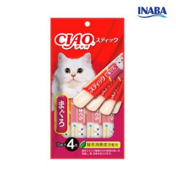 이나바 챠오 츄루스틱 고양이 간식 60g